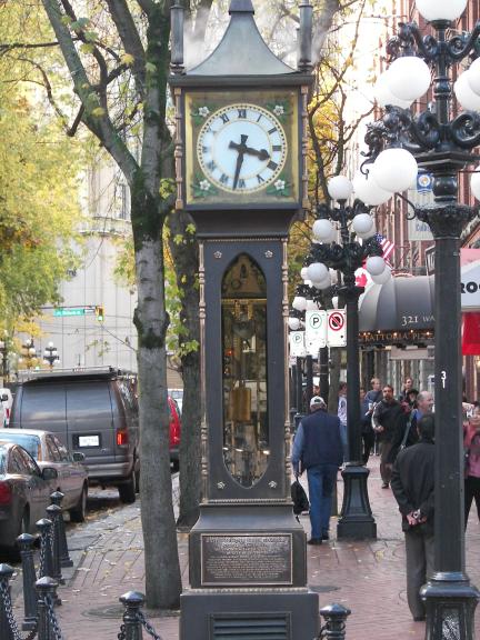 Steam Clock, Gastown, Vancouver